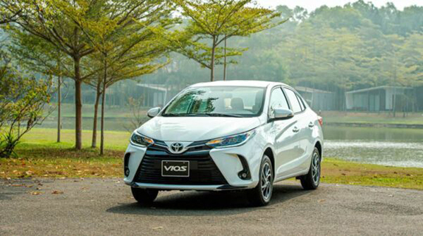 Cho thuê xe 4 chỗ Toyota Vios