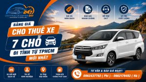 thuê xe 7 chỗ đi tỉnh