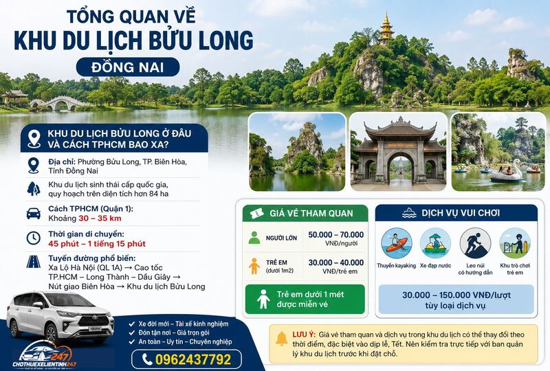 Tổng quan về khu du lịch Bửu Long Đồng Nai Tổng quan về khu du lịch Bửu Long Đồng Nai