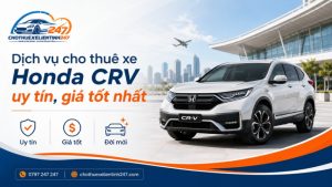 cho thuê xe honda crv