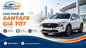 cho thuê xe santafe