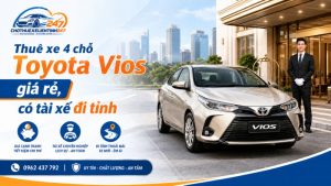 thuê xe 4 chỗ toyota vios