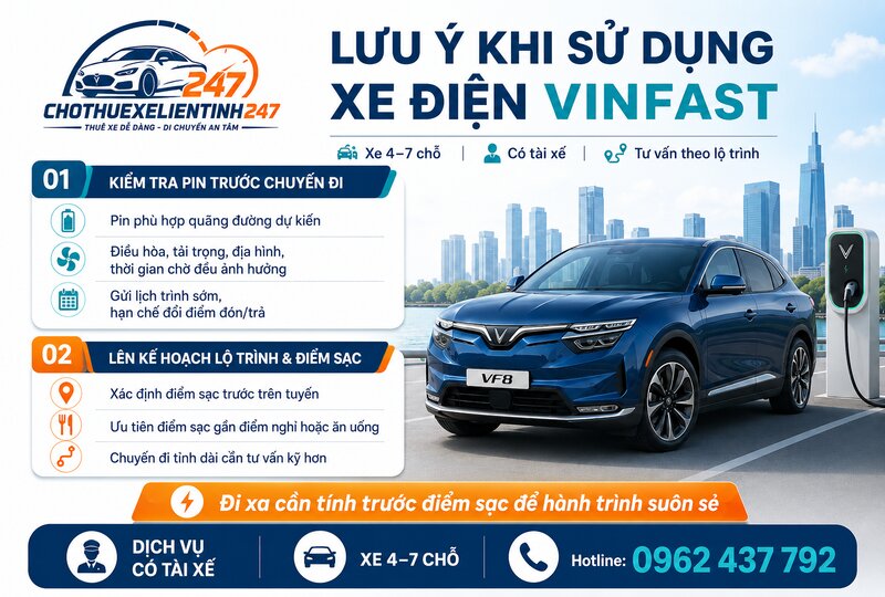 Lưu ý quan trọng khi sử dụng xe điện VinFast Lưu ý quan trọng khi sử dụng xe điện VinFast